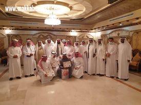 الخياط  وصباغ والعويضي في ضيافة الشيخ ابراهيم بن حسين امجد